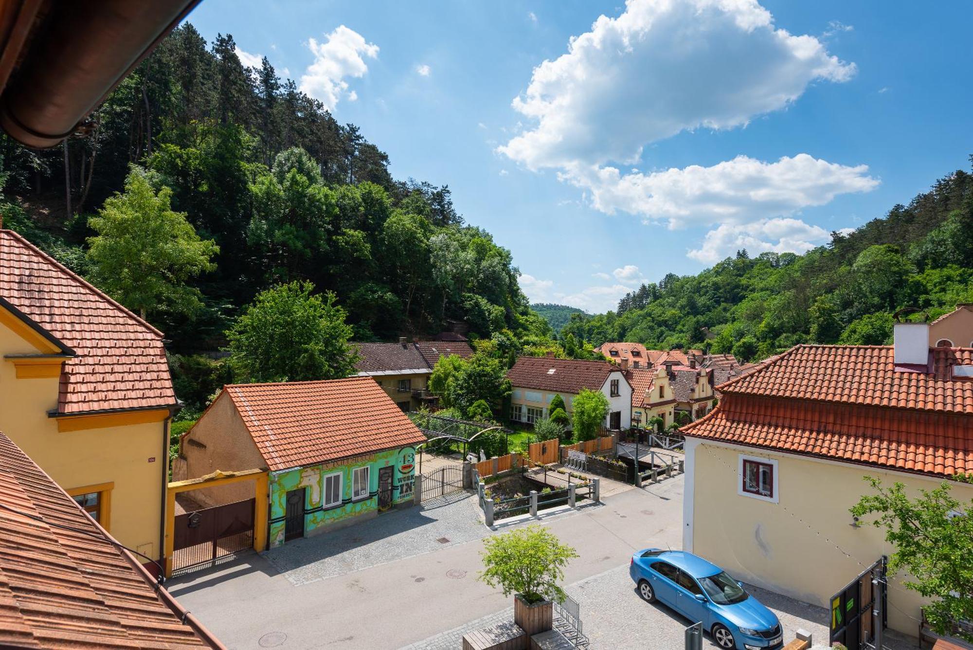 Apartman Muzeum Obchodu Karlštejn Buitenkant foto