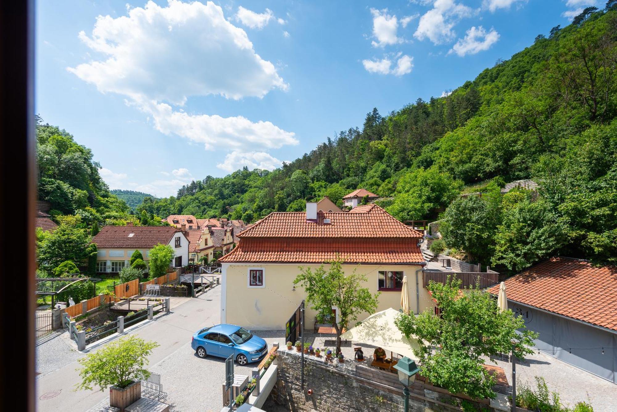 Apartman Muzeum Obchodu Karlštejn Buitenkant foto