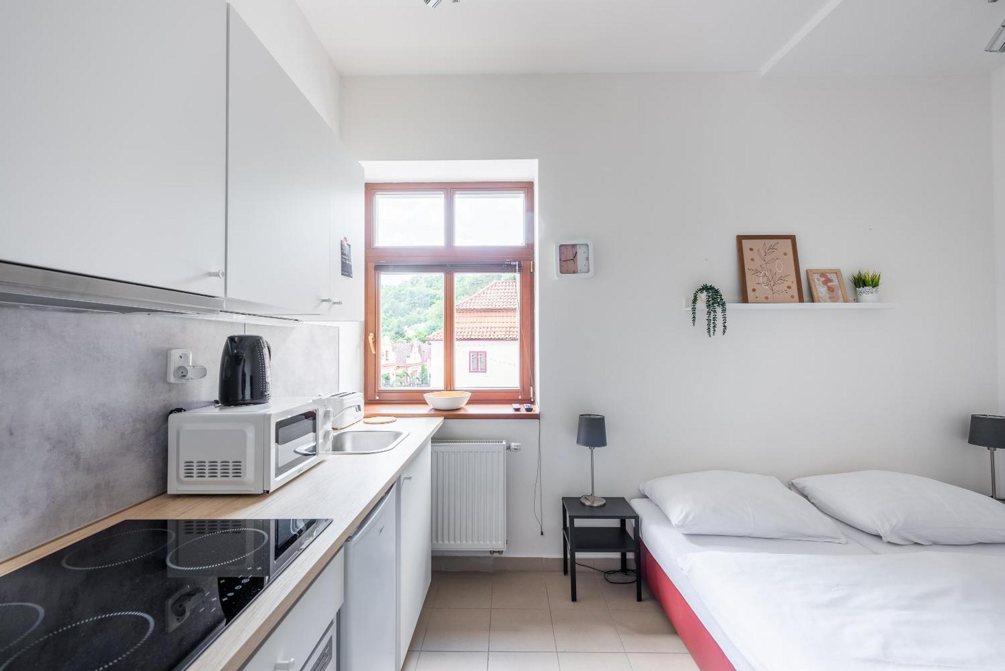 Apartman Muzeum Obchodu Karlštejn Buitenkant foto